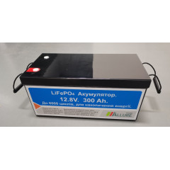 Акумуляторна батарея ALLURE PRIME LiFePO4 для ДБЖ 12V (12,8V) - 300 Ah