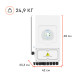 Гибридный инвертор Deye SUN-6K-SG05LP1-EU-AM2-P
