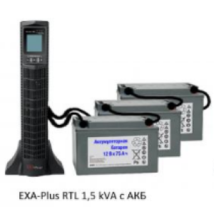 Источник бесперебойного питания (ИБП) UPS EXA plus RTL 1,5kVa/1,35kW